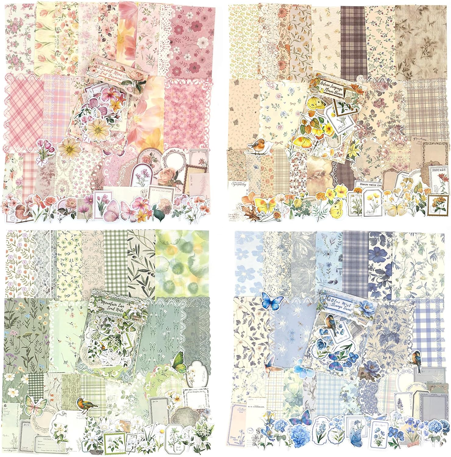 400-Piece Journaling & Scrapbook Kit